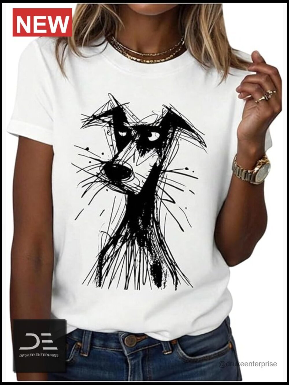 Funny Graphic Tee Crew Neck Short Sleeve T-Shirt Summer Casual Top